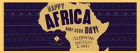 Africa Day Greeting Facebook Cover Image Preview