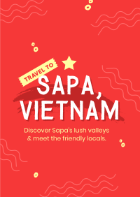 Travel to Vietnam Poster