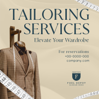 Tailoring Services Elegant Instagram Post Image Preview