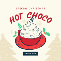 Christmas Hot Choco Instagram Post