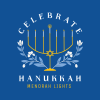 Hanukkah Light Instagram Post Design