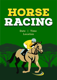 Day At The Races Flyer