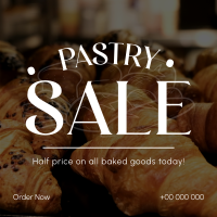 Pastry Sale Today Instagram Post Image Preview