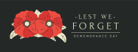 Remembrance Day Facebook Cover example 1