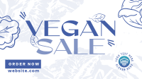 Trendy Vegan Sale Animation