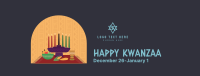 Kwanzaa Window Facebook Cover Design