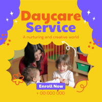 Cloudy Daycare Service Linkedin Post Image Preview