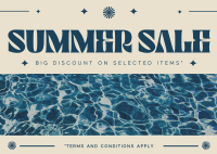 Summer Promo Postcard example 1