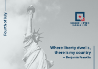 Liberty  Postcard