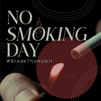 Modern No Smoking Day Instagram Post Image Preview