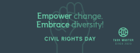 Empowering Civil Rights Day Facebook Cover Image Preview