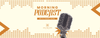 Morning Podcast Stream Facebook Cover