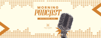 Morning Podcast Stream Facebook Cover Image Preview