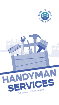 Handyman Toolbox TikTok Video Design