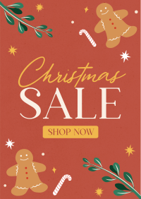 Rustic Christmas Sale Flyer