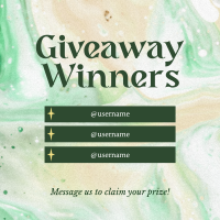 Giveaway Announcement Instagram Post Design