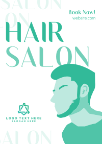 Minimalist Hair Salon Poster