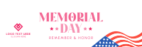 In Honor of Memorial Day Twitter Header