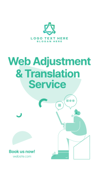 Web Adjustment & Translation Services Instagram Story