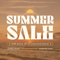 Sunny Summer Sale Instagram Post