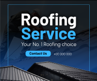 Roofing Service Facebook Post