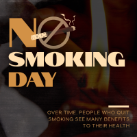 Sleek Non Smoking Day Instagram Post