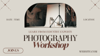 Minimalist Photography Workshop Video Design