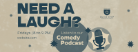 Podcast for Laughs Facebook Cover Image Preview