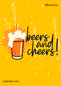 Beers and Cheers Poster