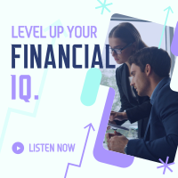 Business Financial Podcast Linkedin Post