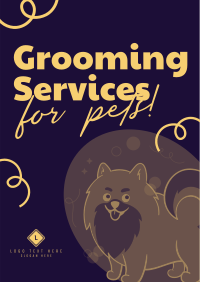 Premium Grooming Services Flyer