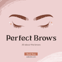 Perfect Beauty Brows Instagram Post