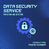 Data Protection Service Instagram Post Design