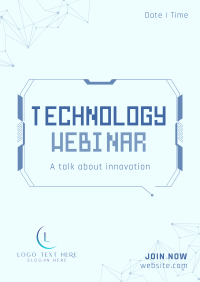 Innovation Webinar Poster