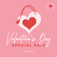 Valentine Heart Bag Instagram Post