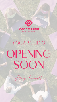 Yoga Studio Opening Facebook Story Image Preview