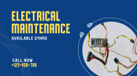 Electrical Maintenance Service Facebook Event Cover