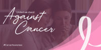 Stand Against Cancer Twitter Post