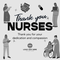 Celebrate Nurses Day Instagram Post Design