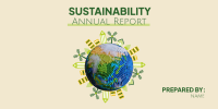 Sustainability Annual Report Twitter Post