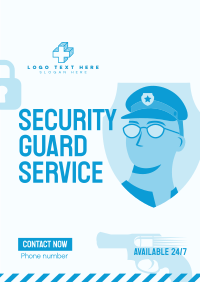 Security Guard Job Poster