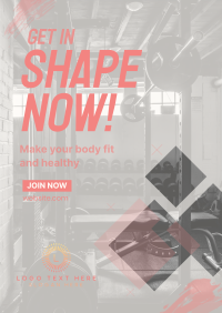 Get In Shape Flyer