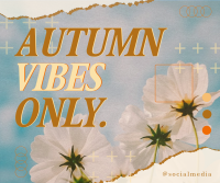 Autumn Vibes Greeting Facebook Post