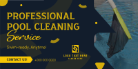 Professional Pool Cleaning Service Twitter Post