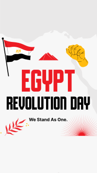 Egyptian Revolution Facebook Story