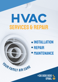 HVAC Services and Repair Flyer