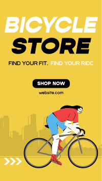 Modern Bicycle Store TikTok Video