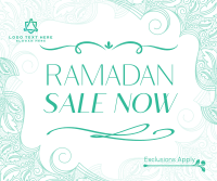 Ornamental Ramadan Sale Facebook Post