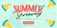 Refreshing Summer Giveaways Twitter Post