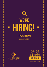 Business Hiring Poster